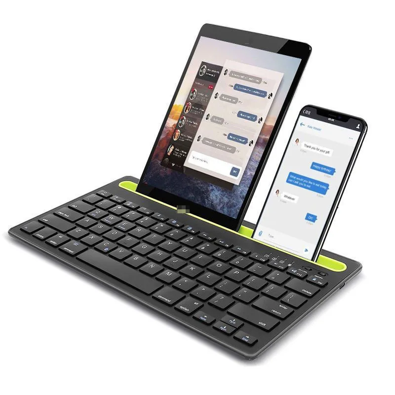 Android Tablet Gaming Accessories - Keyboard Nirkabel Bluetooth Mini untuk Laptop,