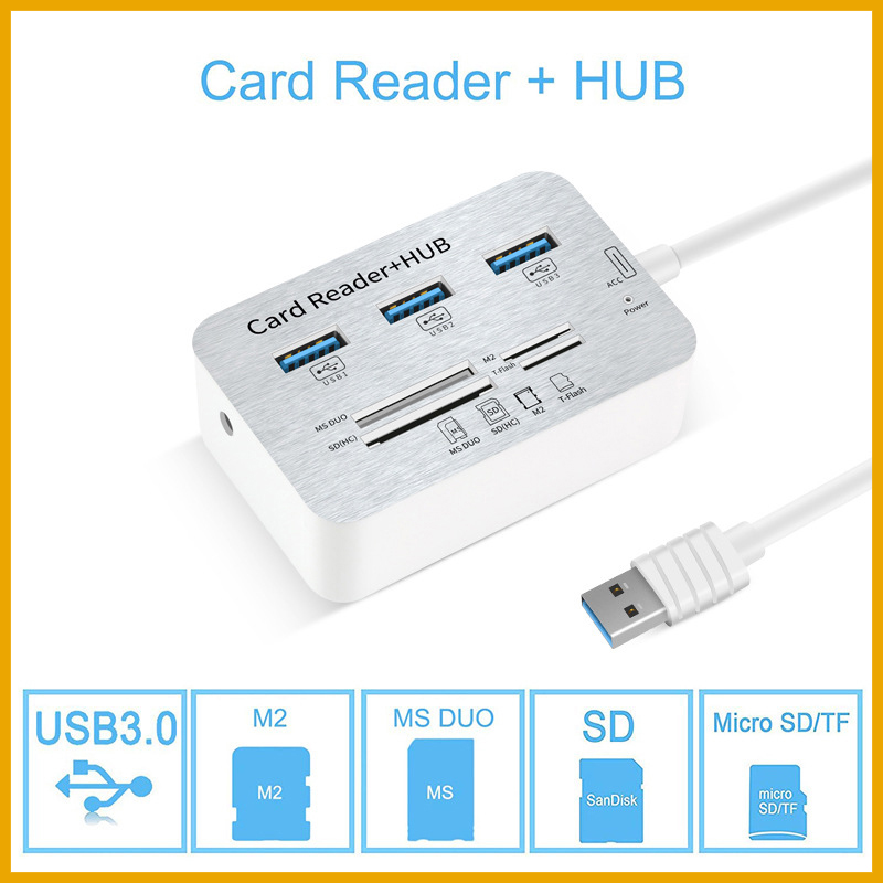 7in1 3 Port USB TYPE C 3.0 HUB - Usb Hub Type C ulasan dan harga
