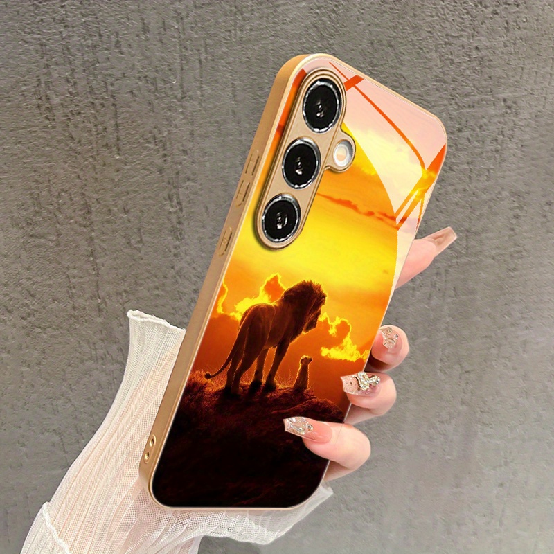Casing ponsel kaca bermotif si - Samsung Galaxy S24 ulasan dan harga