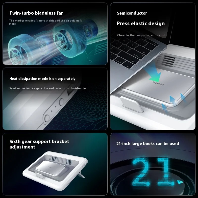 Pendingin Laptop Gaming dengan - Cooling Stand Tablet ulasan dan harga