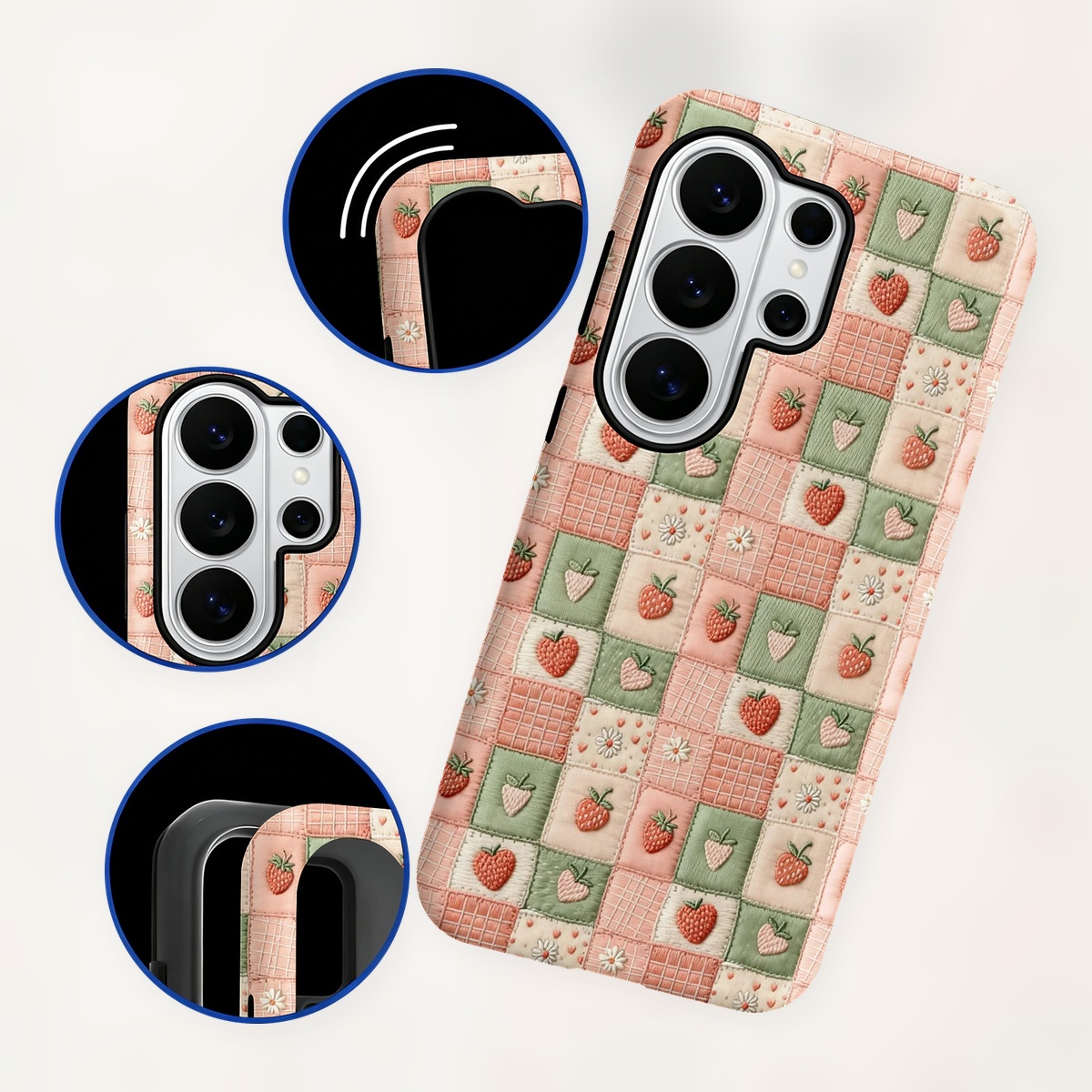 Casing Ponsel Dua Lapis 2-in-1 - Samsung Galaxy S24 ulasan dan harga