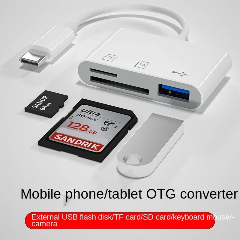 3-in-1, Adaptor Hub Konverter  - Usb Hub Type C ulasan dan harga
