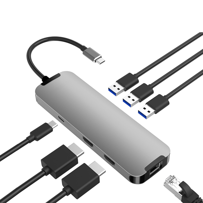 Adaptor Hub Multifungsi OEM ya - Usb Hub Type C ulasan dan harga