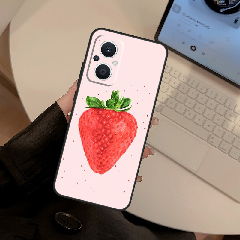 Casing Warna Merah Stroberi un - Oppo Reno 12 ulasan dan harga