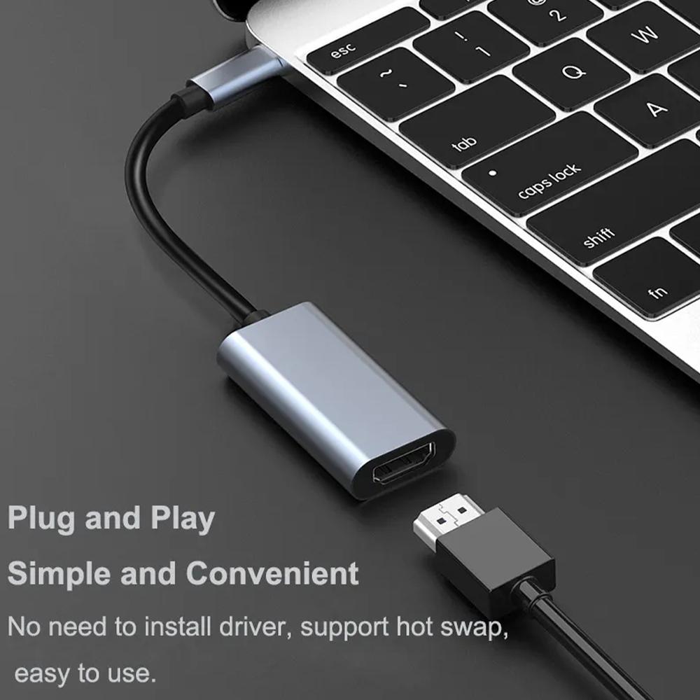 Adaptor 4K 60Hz Tipe C ke HDMI - Usb Hub Type C ulasan dan harga